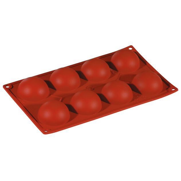Stampo semisfera 30 x 17,5 cm 8 pz - Paderno
