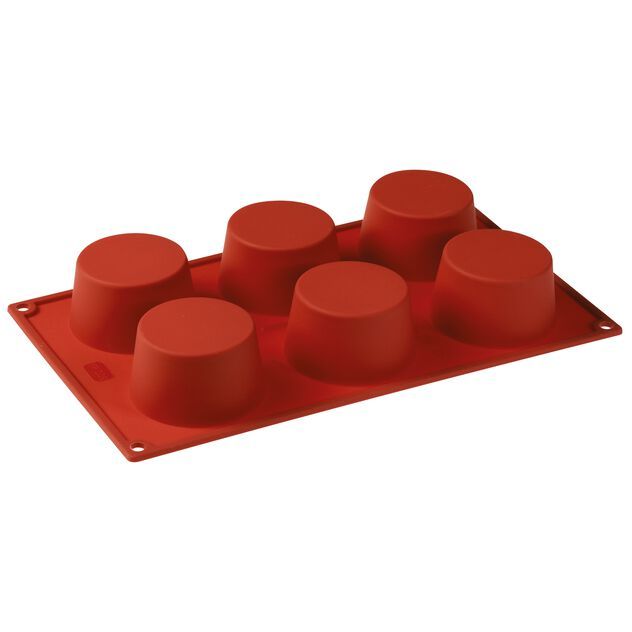 Stampo muffin 30 x 17,5 cm 6 pz - Paderno