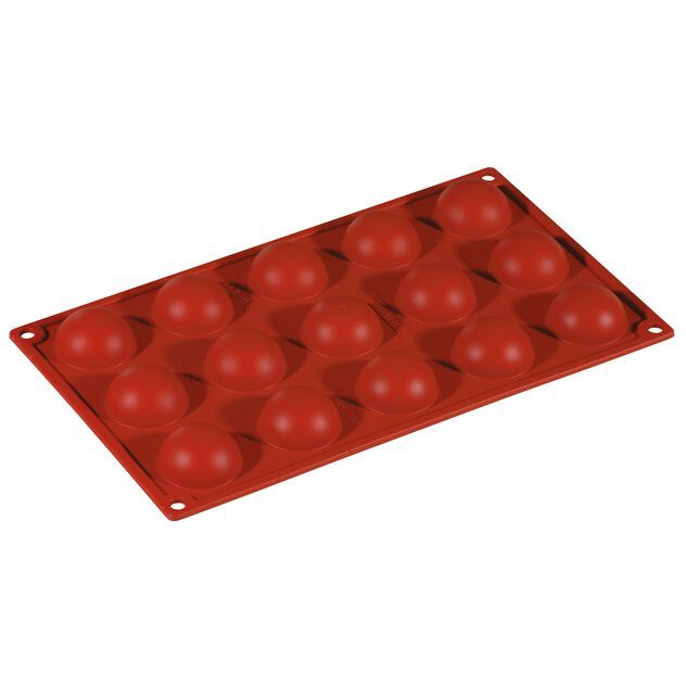 Stampo semisfera 30 x 17,5 cm 15 pz - Paderno