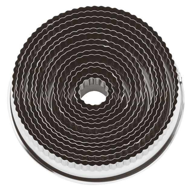 Tagliapasta anello festonato 14 pz - Paderno