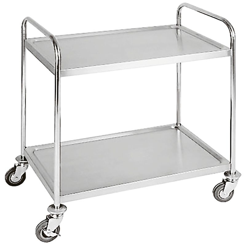 Carrello di servizio 2 ripiani 91 x 59 x 93 cm - Paderno