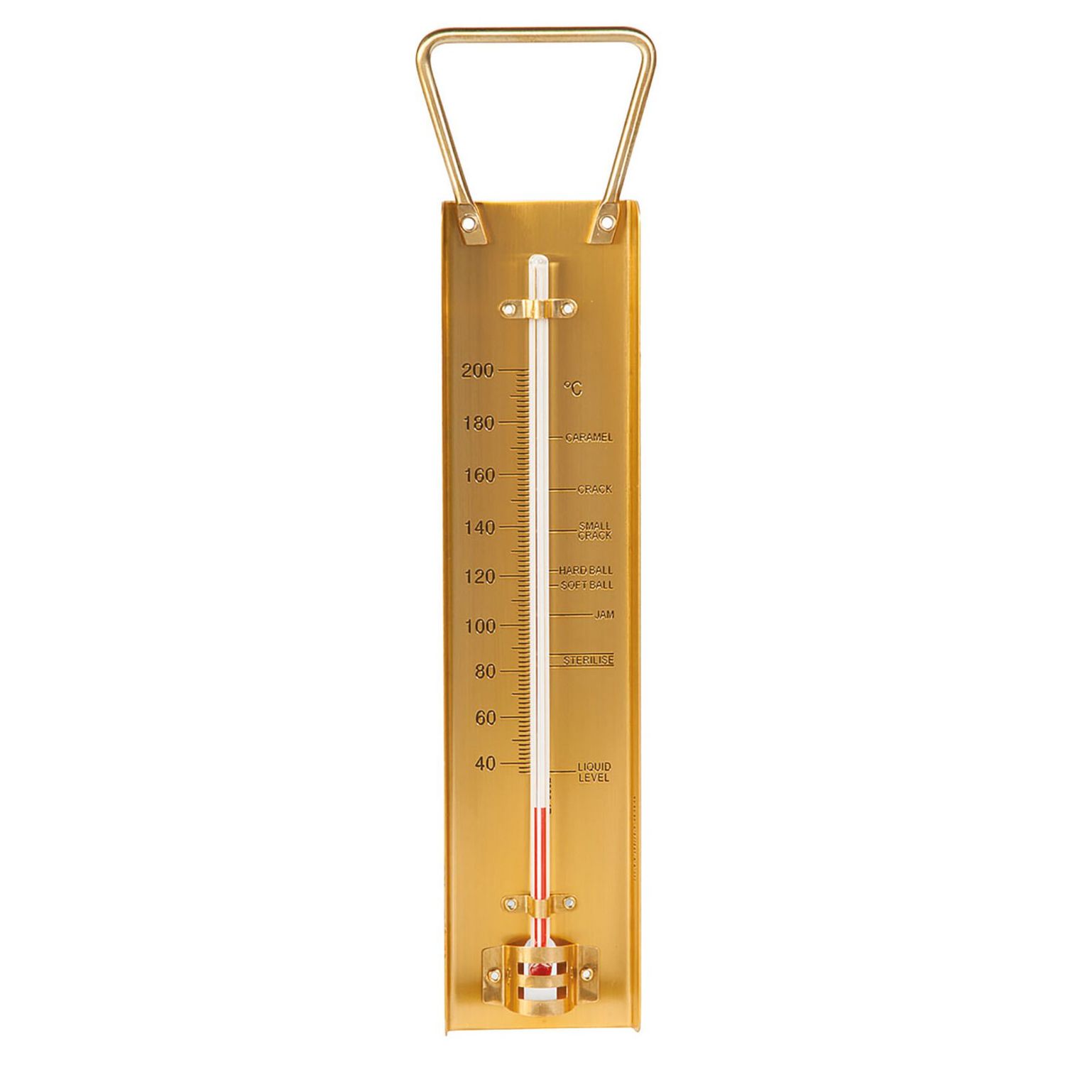 Termometro per zucchero/marmellata 20 cm - Paderno