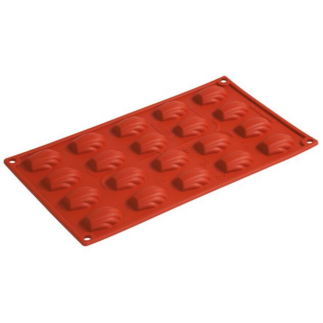 Stampo madeleine 30 x 17,5 cm 20 pz - Paderno