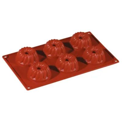 Stampo mini guglhupf 30 x 17,5 cm 6 pz - Paderno