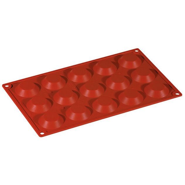 Stampo tartelletta 30 x 17,5 cm 15 pz - Paderno