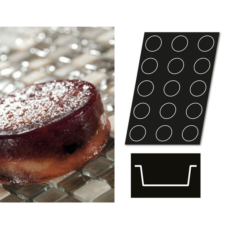 Stampo Flexipan multiplo Tarte Tatin - Paderno