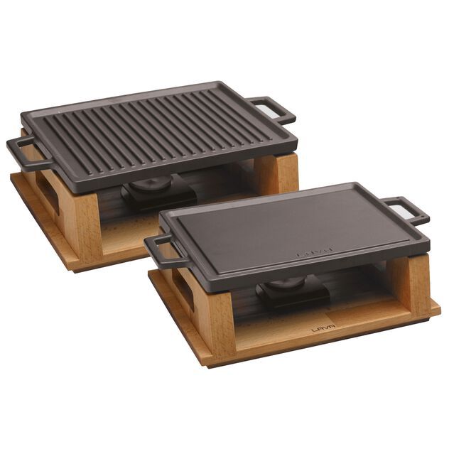 Barbecue da tavola 22 x 30 cm Ghisa Smaltata - Paderno
