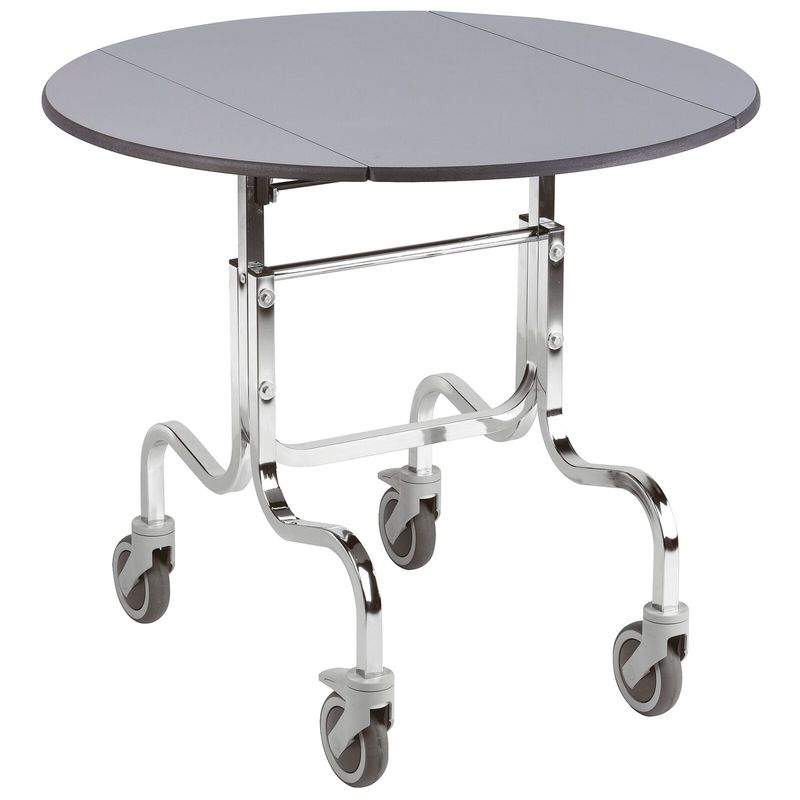 Tavolino room service 90 cm Grigio - Paderno