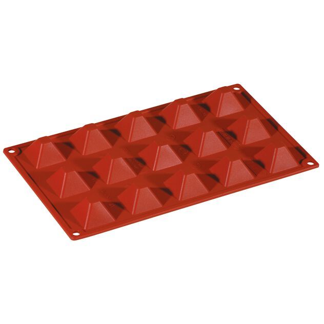 Stampo mini piramide 30 x 17,5 cm 15 pz - Paderno