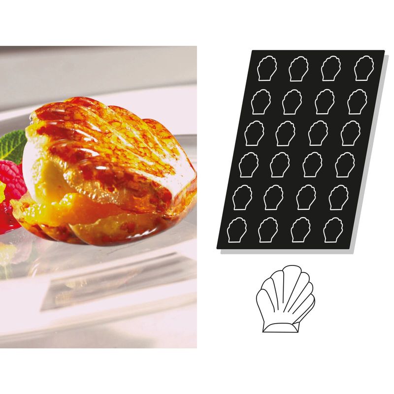 Stampo Flexipan multiplo Conchiglie - Paderno