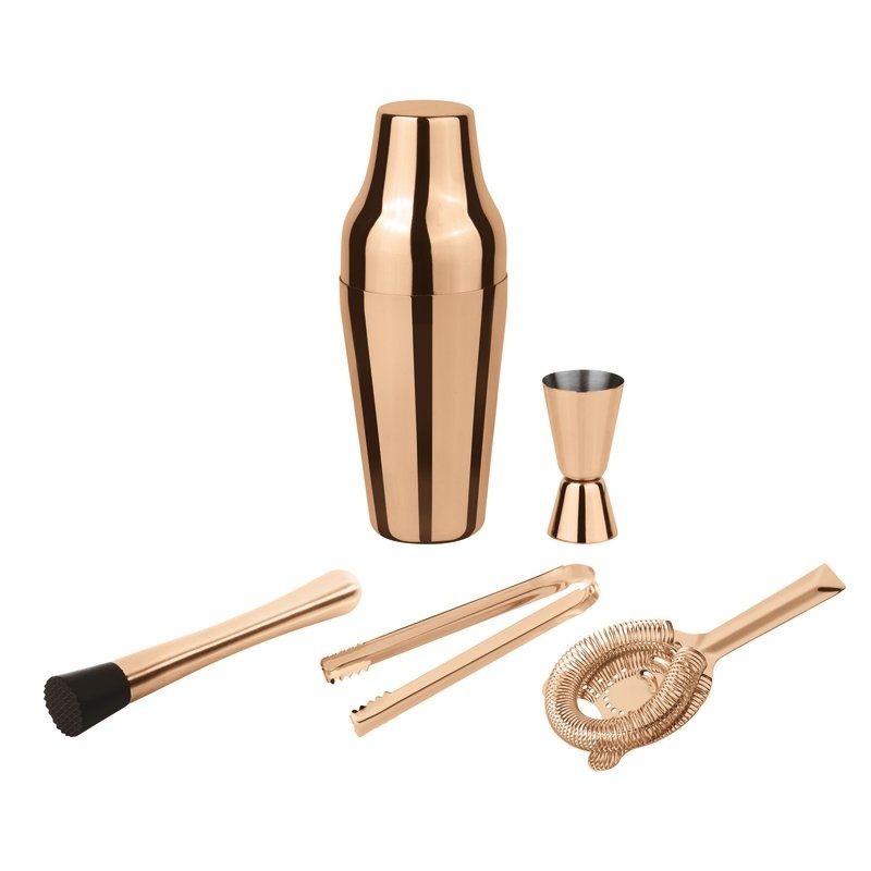 Mixology Set Parisian 5 Pezzi Rame - Paderno