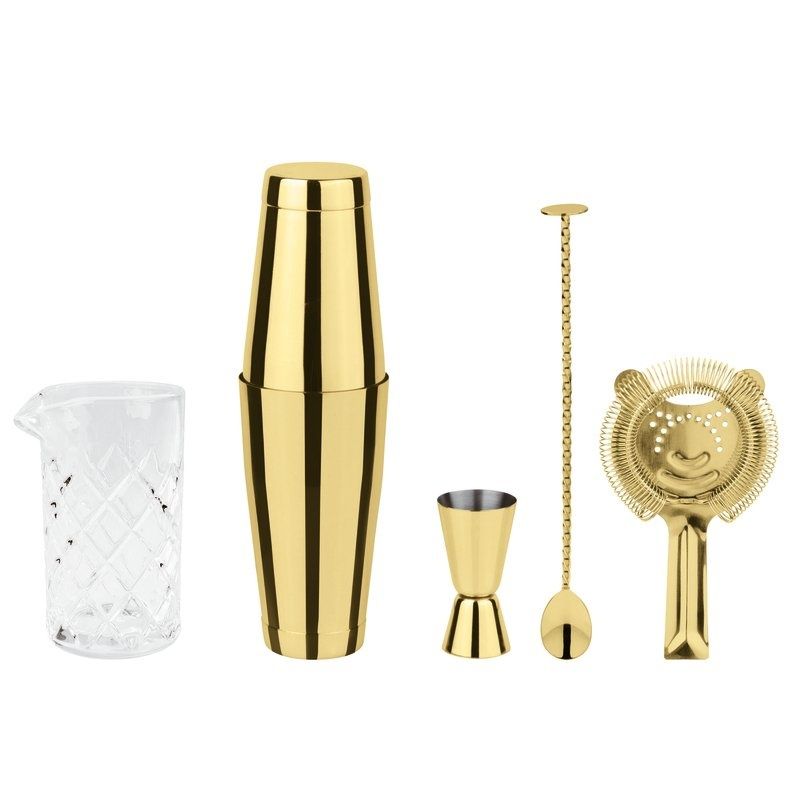 Mixology Set Crystal Oro - Paderno