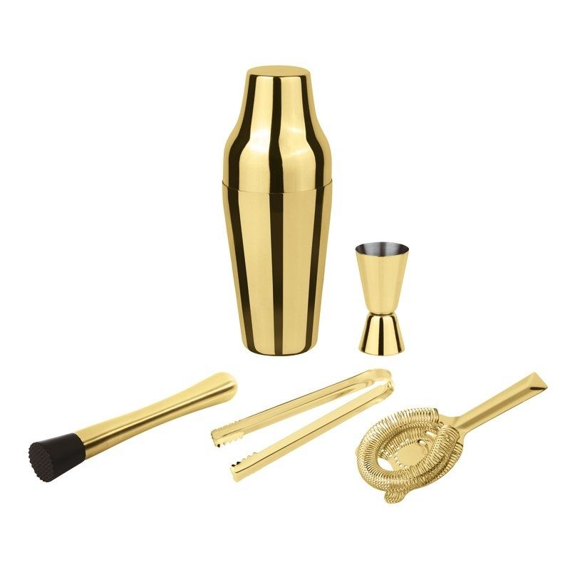 Mixology Set Parisian 5 Pezzi Oro - Paderno