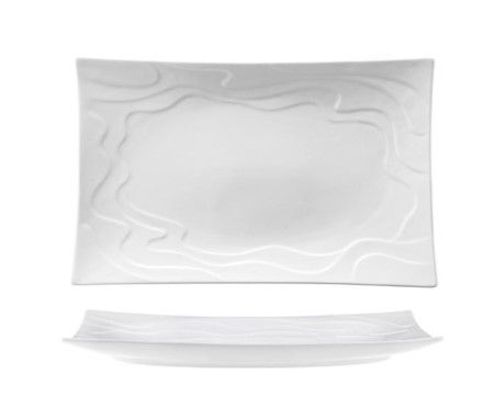 Vassoio Rettangolare 35,8 X 22,8 cm Wave - Tirolix