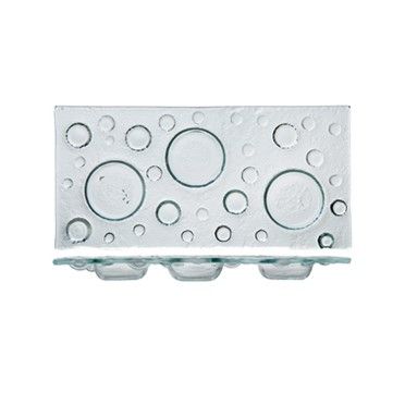 Piatto Rettangolare 33 X 16 cm Bubble - Tirolix