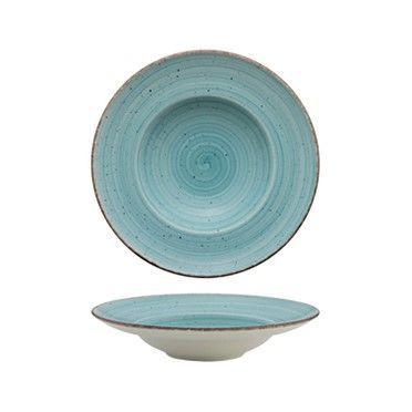 Piatto Pasta 26 cm Avanos Azzurro - Güral Porselen