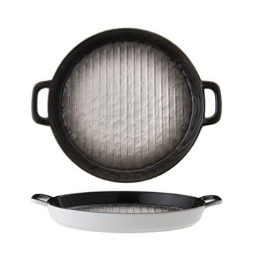 Tegame Tondo con Manici 23,6 cm Shade Nero - Tirolix
