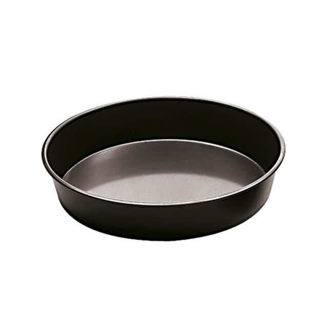 Teglia pizza ferro blu alta 28 cm - Paderno