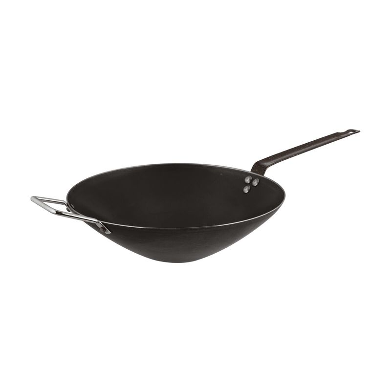 Wok 32 x 10 cm Padelle Ferro - Paderno