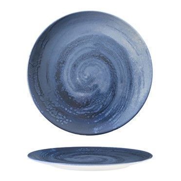 Piatto Piano 32 cm Vortice Blu - Tirolix