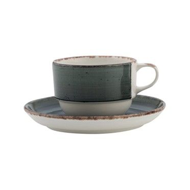 Tazza Tè Impilabile 23 cl Avanos Antracite - Güral Porselen