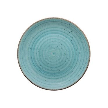 Piatto Piano 27 cm Avanos Azzurro - Güral Porselen