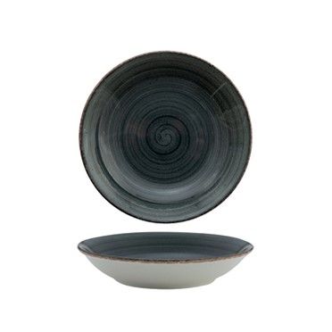 Piatto Fondo 20 cm Avanos Antracite - Güral Porselen