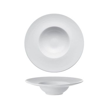 Piatto Pasta 28 cm Monaco Bianco - Tirolix