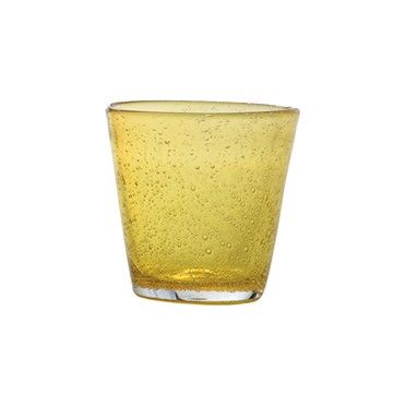 Bicchiere Acqua 30 cl Giallo Bollicine - Tirolix