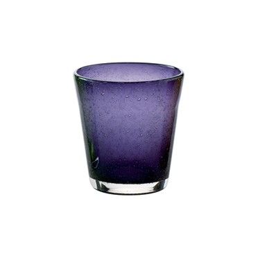 Bicchiere Acqua 30 cl Viola Bollicine - Tirolix
