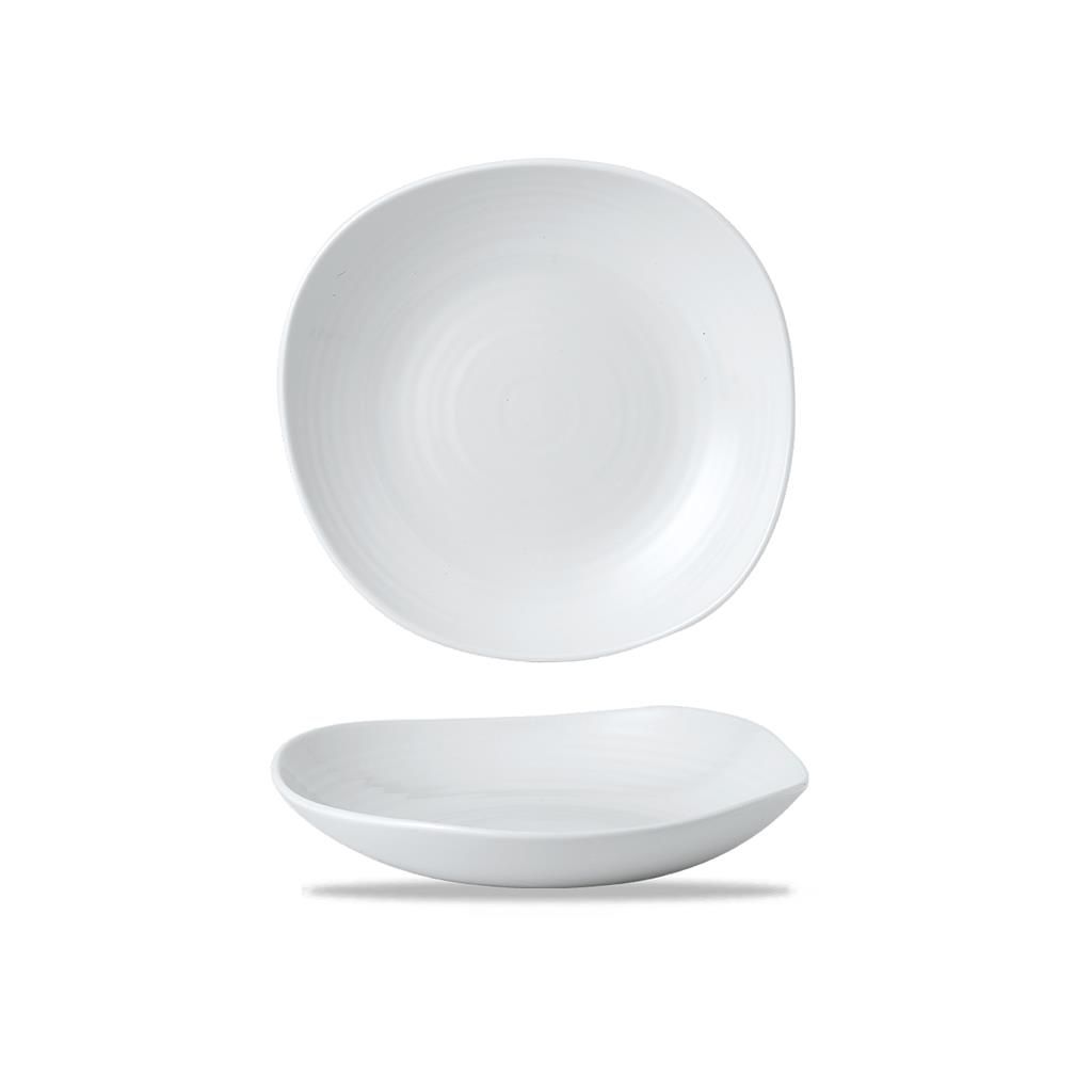 Piatto Fondo Irregolare 29,5 cm White - Dudson