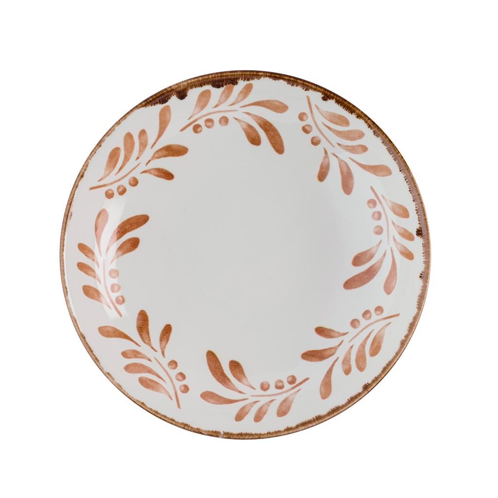 Piatto Piano Coupe 21,7 cm Harvest Mediterranean Terracotta - Dudson