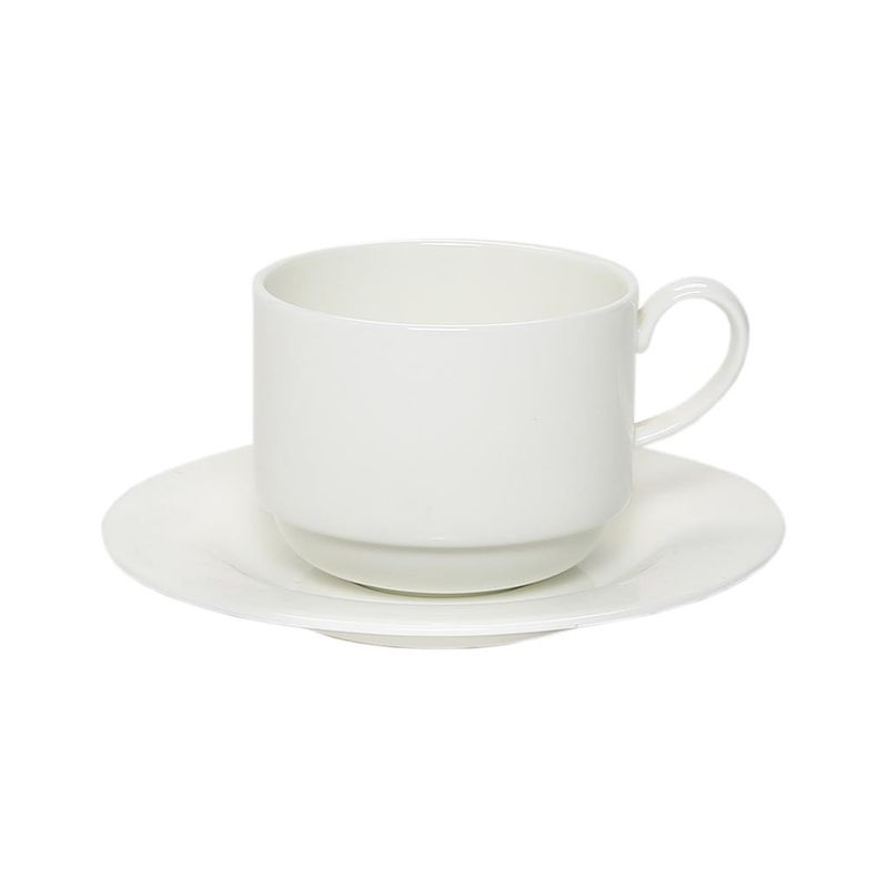 Piatto per Tazza Colazione/Tè 15 cm Verona - Royal Bone China