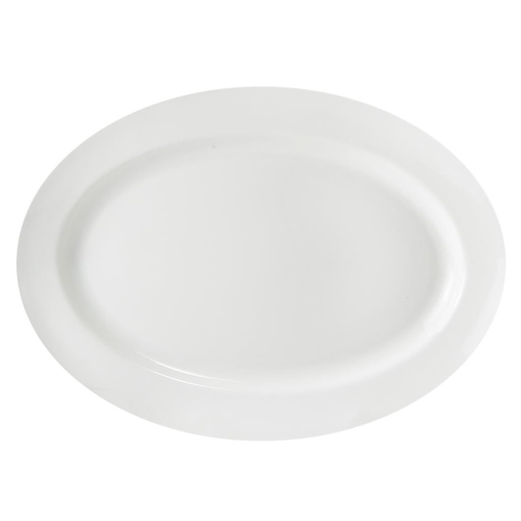Piatto Ovale Piano 35,5 cm Chinese - Royal Bone China