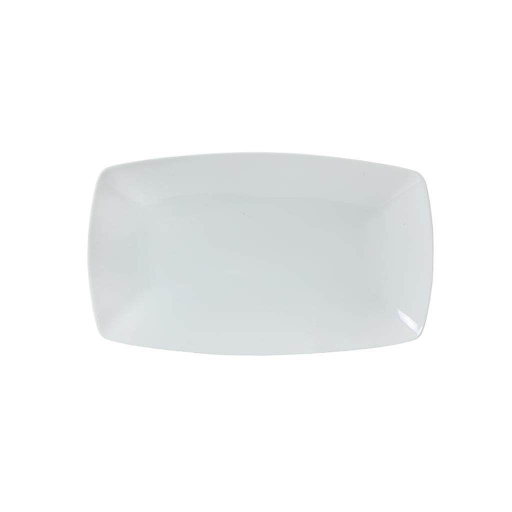 Piatto Ovale 36 x 21 cm Forma 41 Quadra - Royal Porcelain