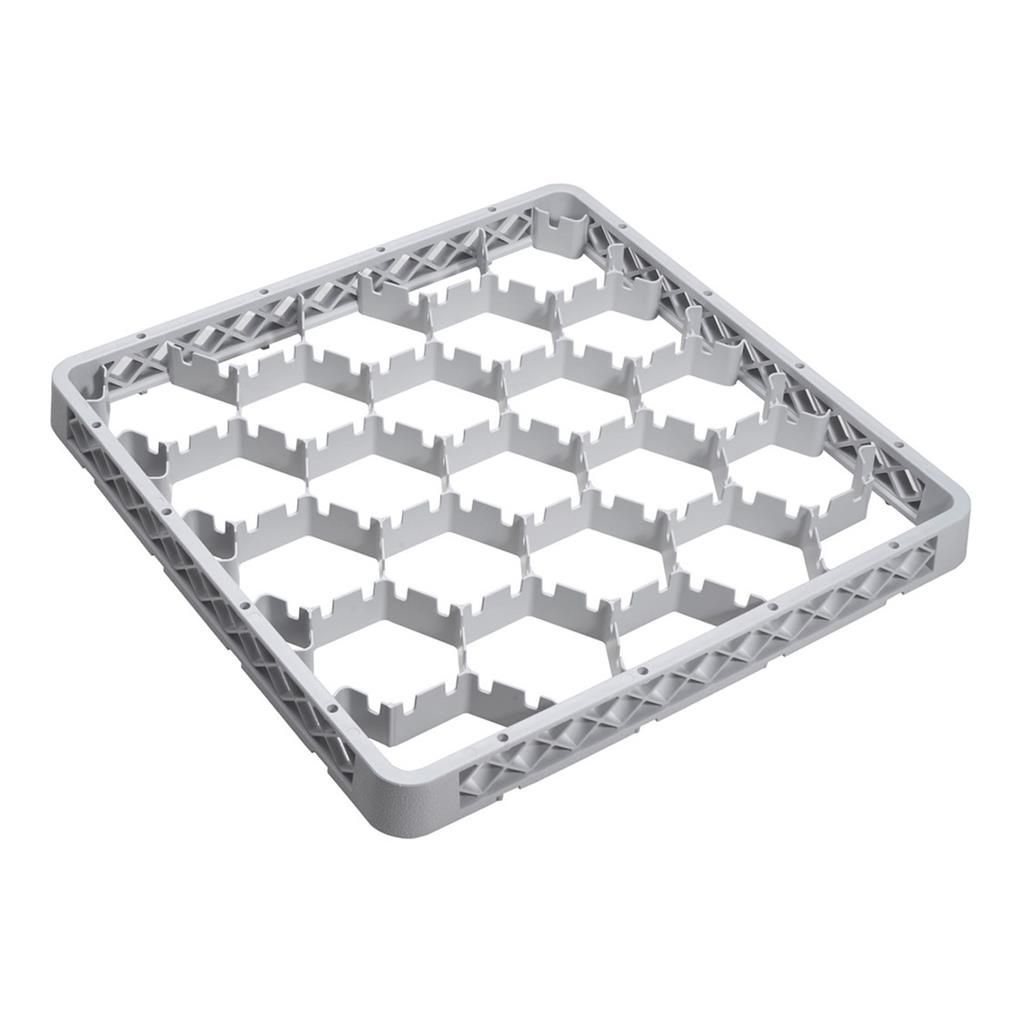 Rialzo Cestello 20 Scomparti Esagonali 50 x 50 cm Grigio - Inoxmacel