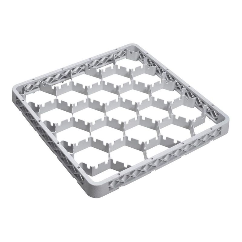 Rialzo Cestello 20 Scomparti Esagonali 50 x 50 cm Grigio - Inoxmacel