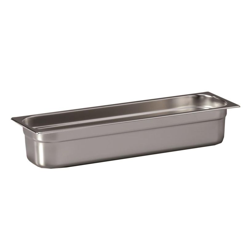 Vasca Gastronorm 2/4 53 x 16,2 cm Altezza 6,5 cm - Inoxmacel