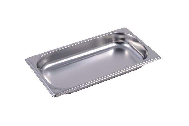 Teglia GN 1/3 32,5 x 17,5 cm 4 H Gastronorm - Inoxmacel