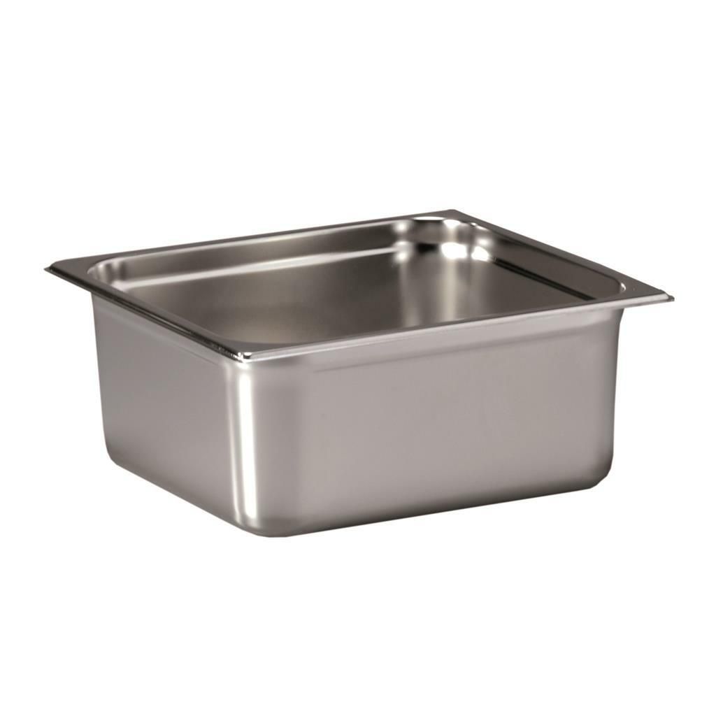 Vasca GN 2/3 35,5 x 32,5 cm H 15 cm Gastronorm - Inoxmacel