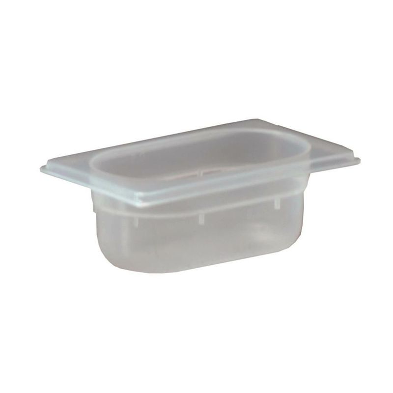 Vasca Gastronorm GN 1/9 17,6 x 10,8 cm H 6,5 cm Polipropilene - Inoxmacel