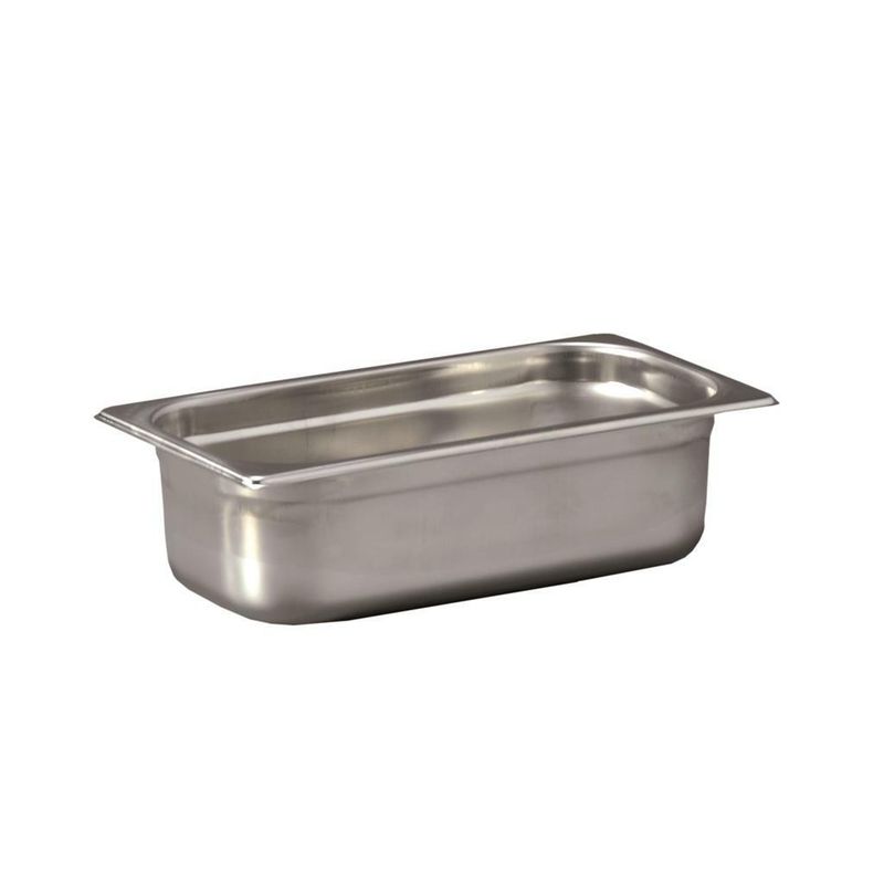 Vasca GN 1/4 26,4 x 16,2 cm H 20 cm Gastronorm - Inoxmacel