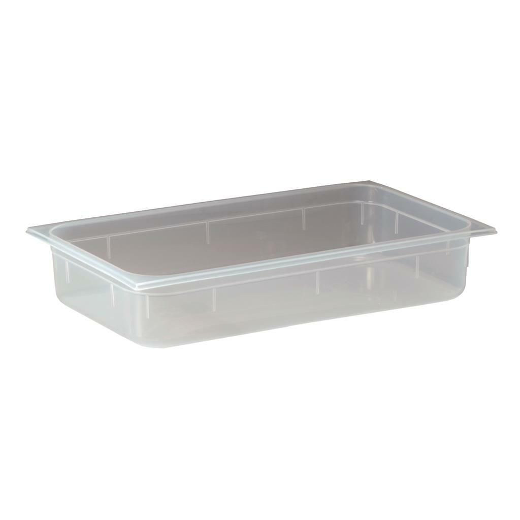 Vasca Gastronorm GN 1/1 53 x 32,5 cm H 10 cm Polipropilene - Inoxmacel
