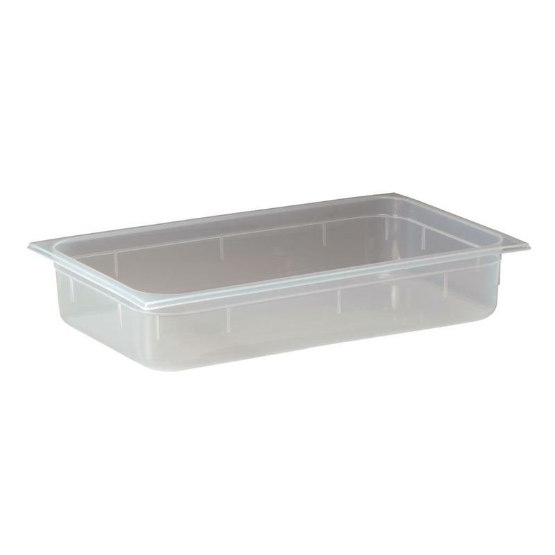 Vasca Gastronorm GN 1/1 53 x 32,5 cm H 10 cm Polipropilene - Inoxmacel