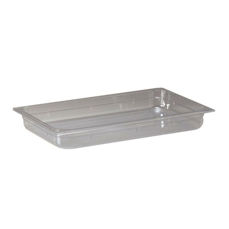 Vasca Gastronorm GN 1/1 53 x 32,5 cm H 10 cm Policarbonato - Inoxmacel
