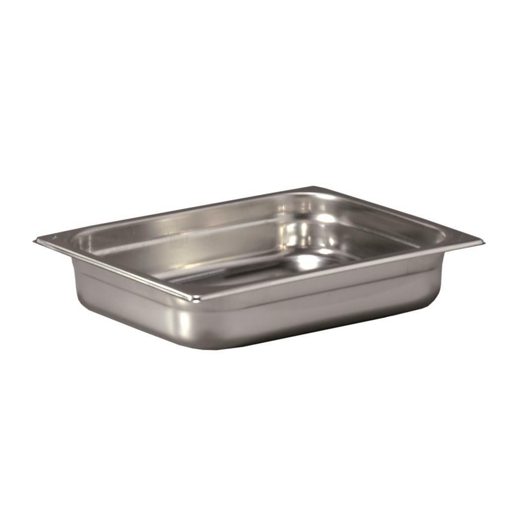 Vasca GN 1/2 32,5 x 26,5 cm H 15 cm Liscia Gastronorm - Inoxmacel