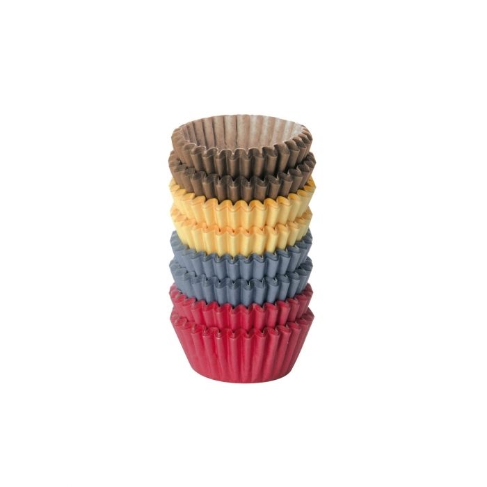 Set 200 Pezzi Pirottini Colorati 4 cm Colori Assortiti Delicia - Tescoma