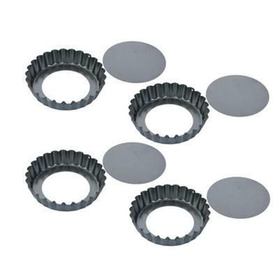 Set 4 Pezzi Crostatina 10 cm Delicia - Tescoma