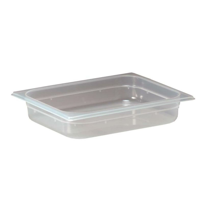 Vasca Gastronorm GN 1/2 32,5 x 26,5 cm H 20 cm Polipropilene - Inoxmacel