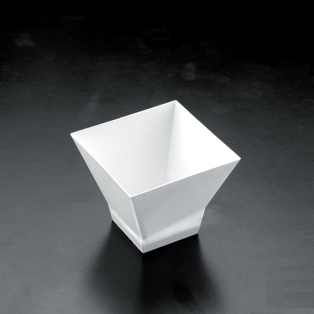 Set 25 Pezzi Coppetta Pagoda 9 cl Bianco - Gold Plast